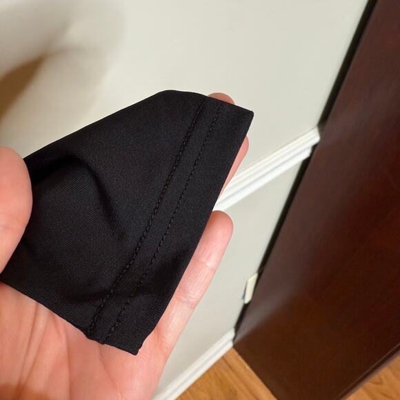 NWOT Venus Black Romper with Maxi Overlay - Picture 6 of 9